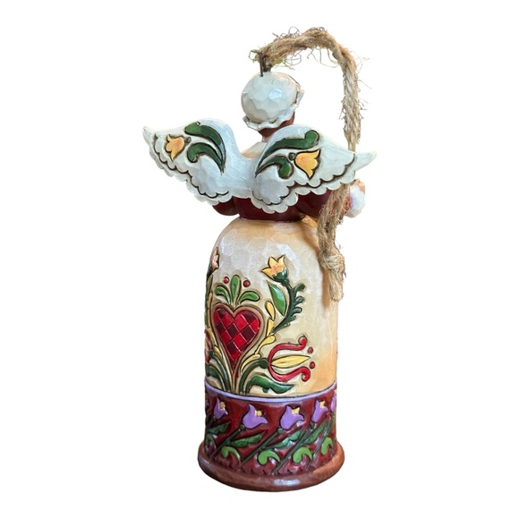 Jim Shore 2011 Williamsburg Warm Welcome Angel Figurine ~ 4021985 Retired - Picture 5 of 10